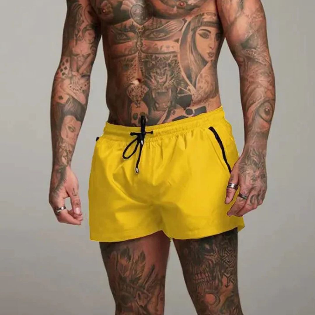 Schnelltrocknende Badehose mit modernem Design