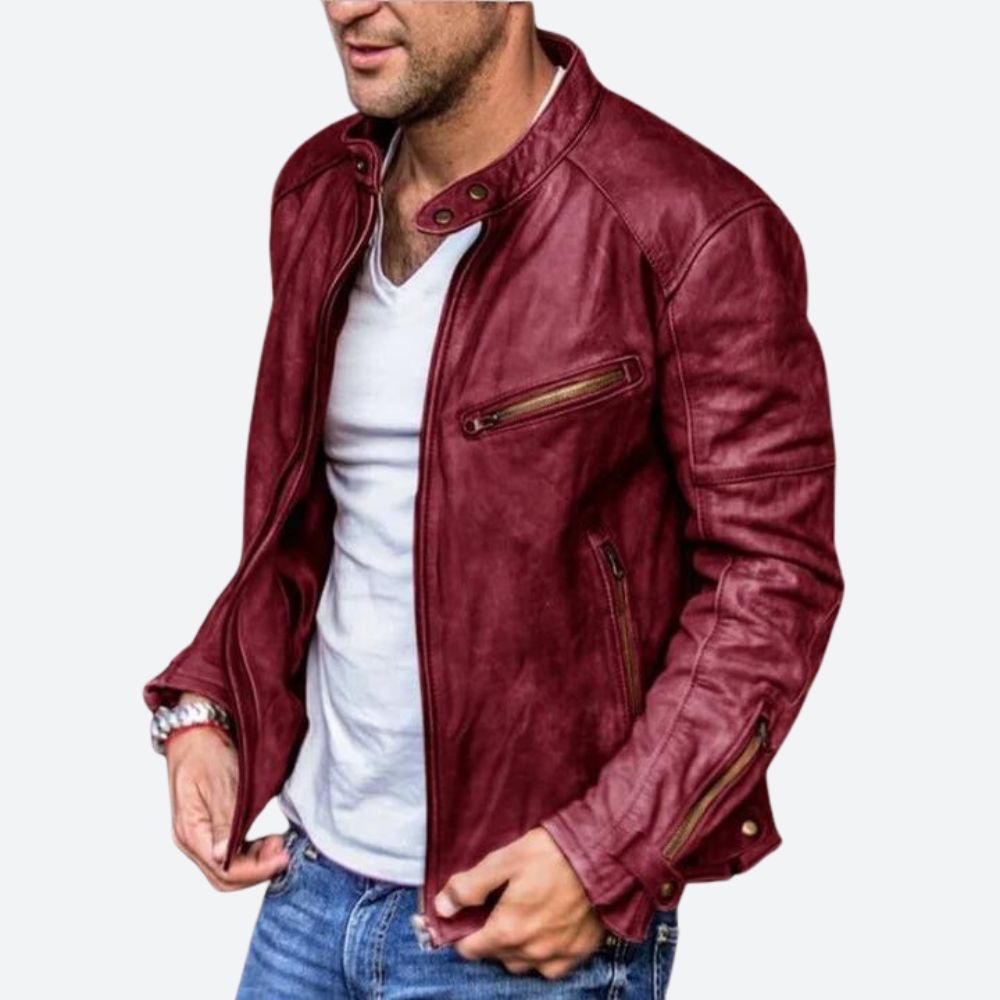 Herren Lederjacke: Wetterfest & Stilvoll
