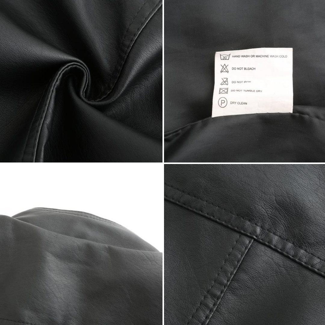 Elegante Damen Lederjacke
