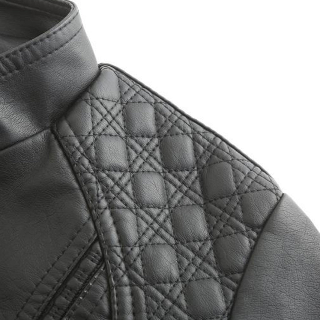 Elegante Damen Lederjacke