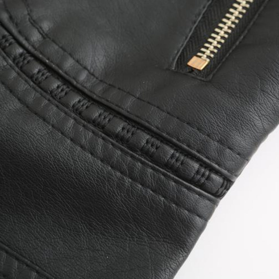 Elegante Damen Lederjacke