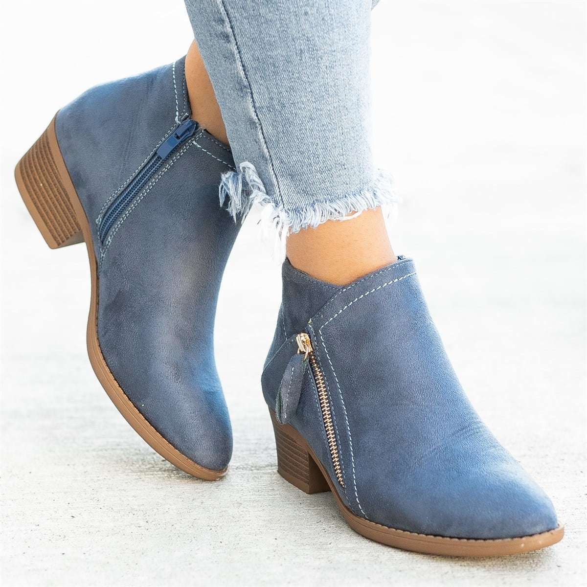 Orthopädische Damen-Lederstiefel
