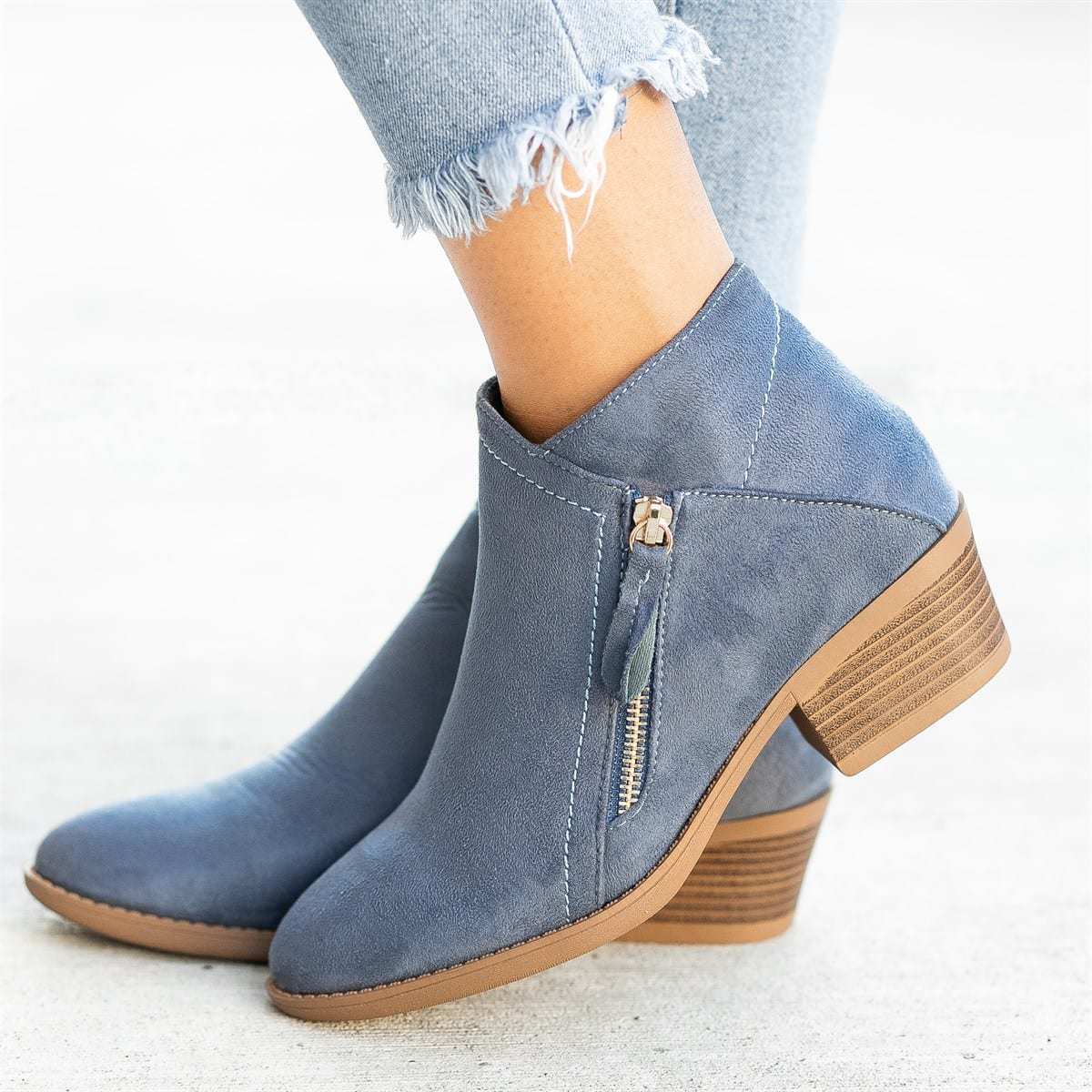 Orthopädische Damen-Lederstiefel