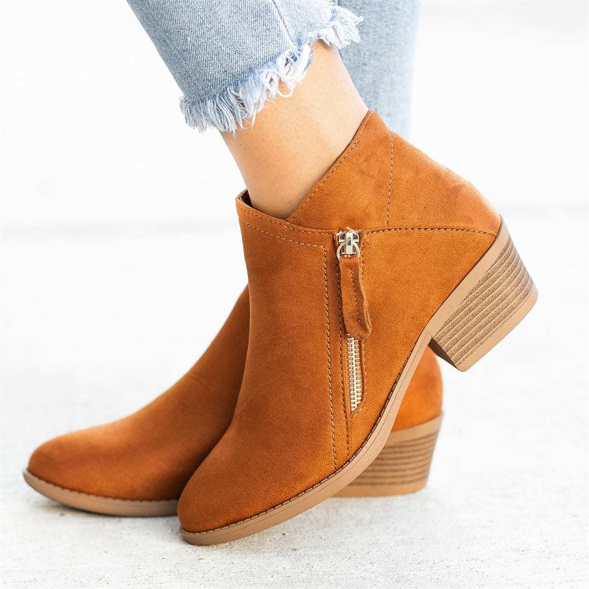 Orthopädische Damen-Lederstiefel