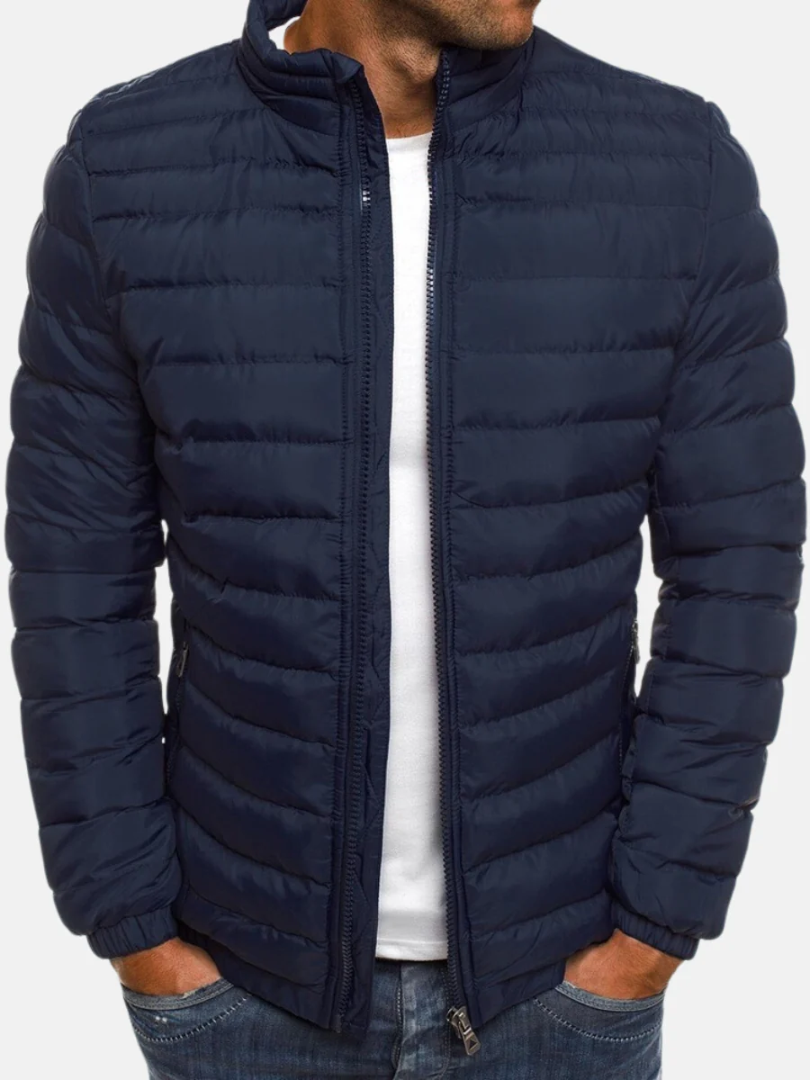 Leichte Herren Steppjacke aus Baumwolle
