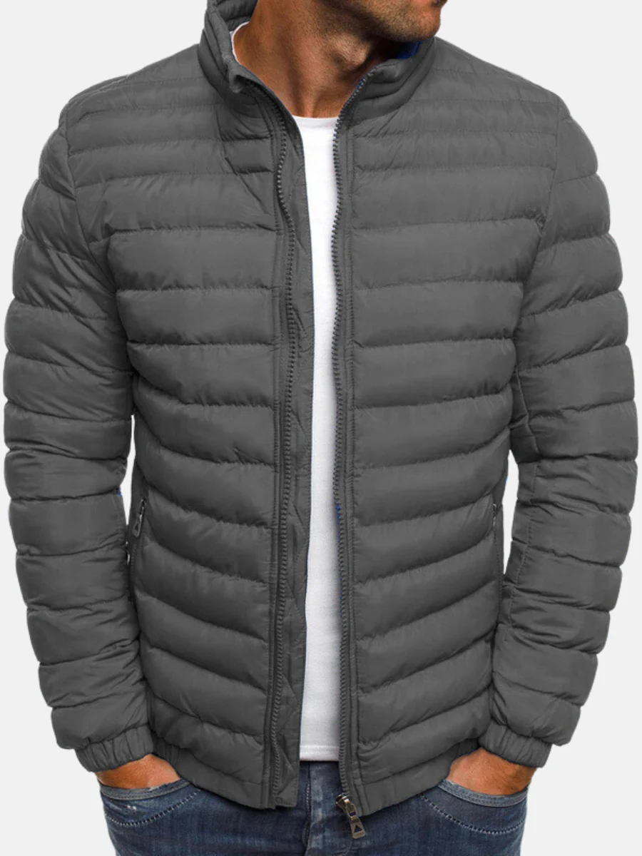 Leichte Herren Steppjacke aus Baumwolle