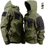 nur grüne Jacke
