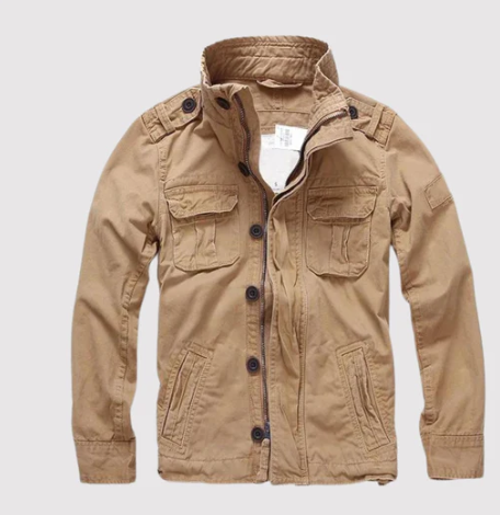 Retro Jeansjacke mit vielen Taschen