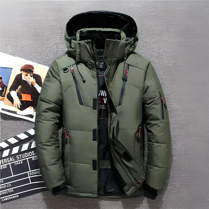 Luxuriöse Daunenjacke: Winterwarm & Stilvoll