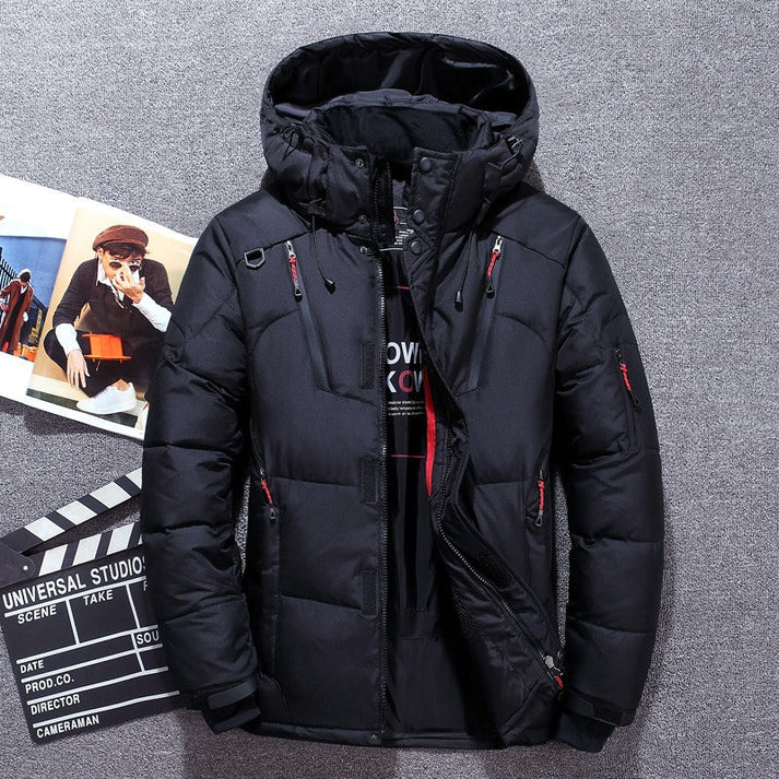 Luxuriöse Daunenjacke: Winterwarm & Stilvoll