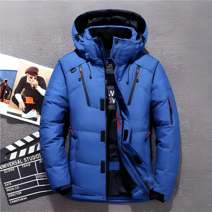 Luxuriöse Daunenjacke: Winterwarm & Stilvoll
