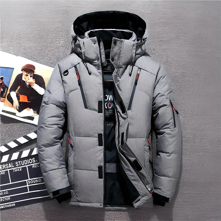 Luxuriöse Daunenjacke: Winterwarm & Stilvoll