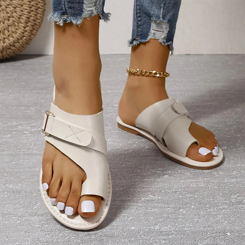 Orthopädische Ledersandalen für Damen – Premium Komfort