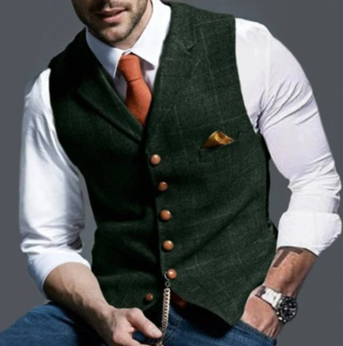 Vintage-Weste für Herren: Zeitloser Stil und Eleganz