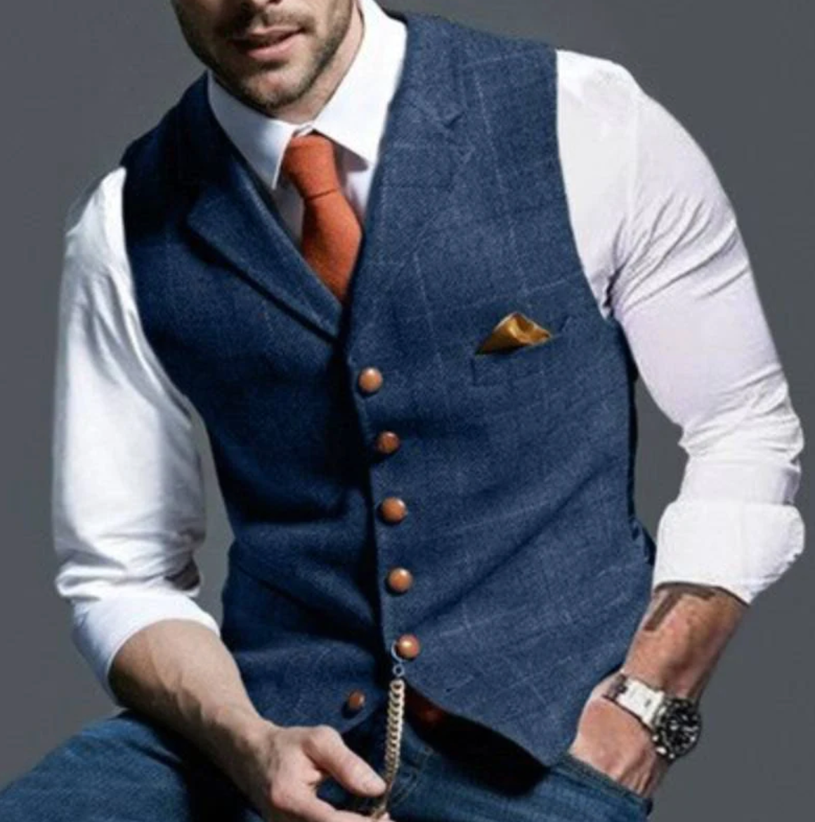 Vintage-Weste für Herren: Zeitloser Stil und Eleganz
