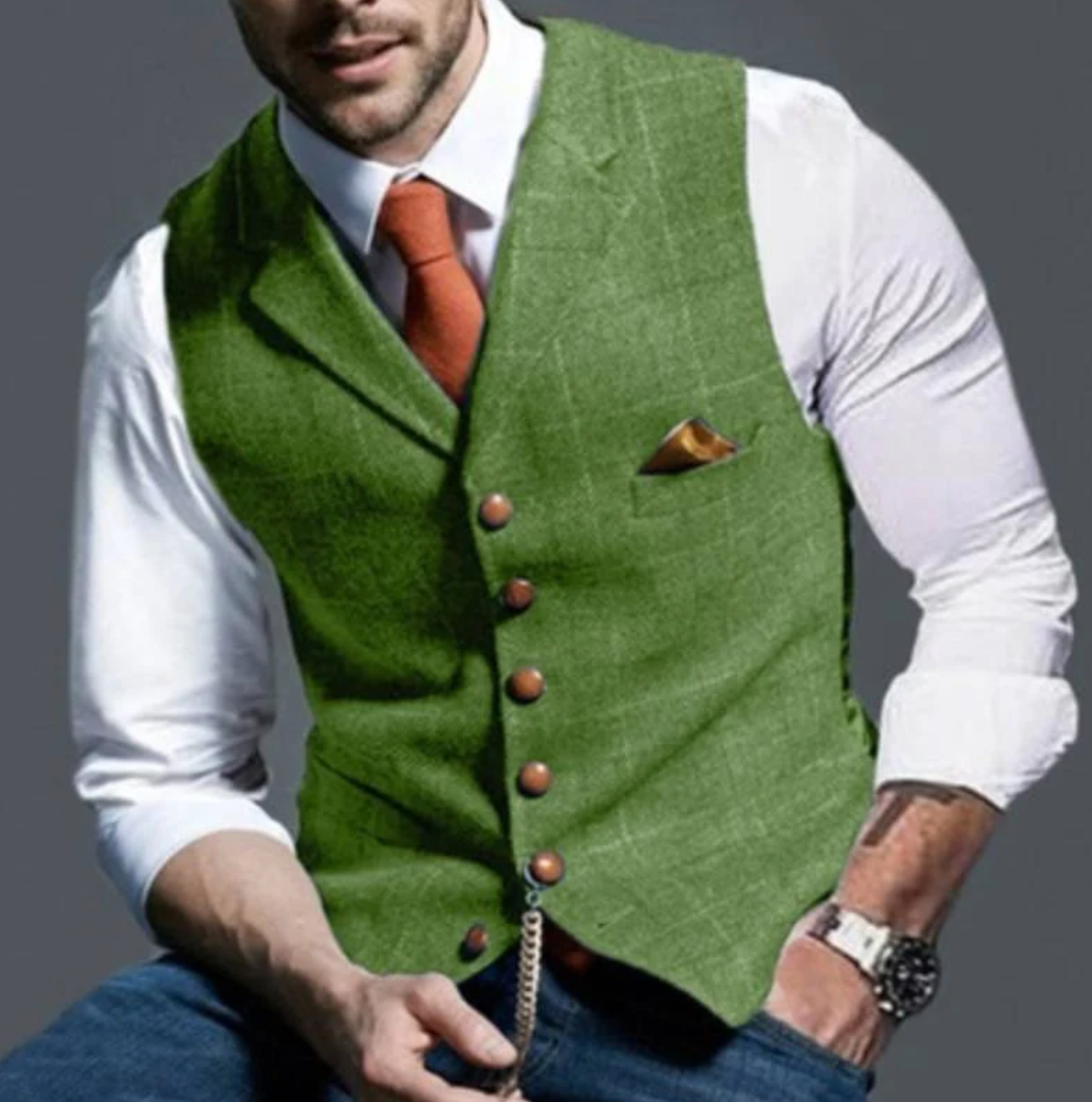 Vintage-Weste für Herren: Zeitloser Stil und Eleganz