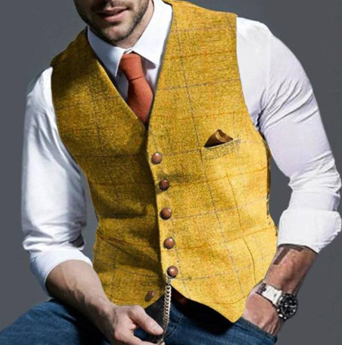 Vintage-Weste für Herren: Zeitloser Stil und Eleganz