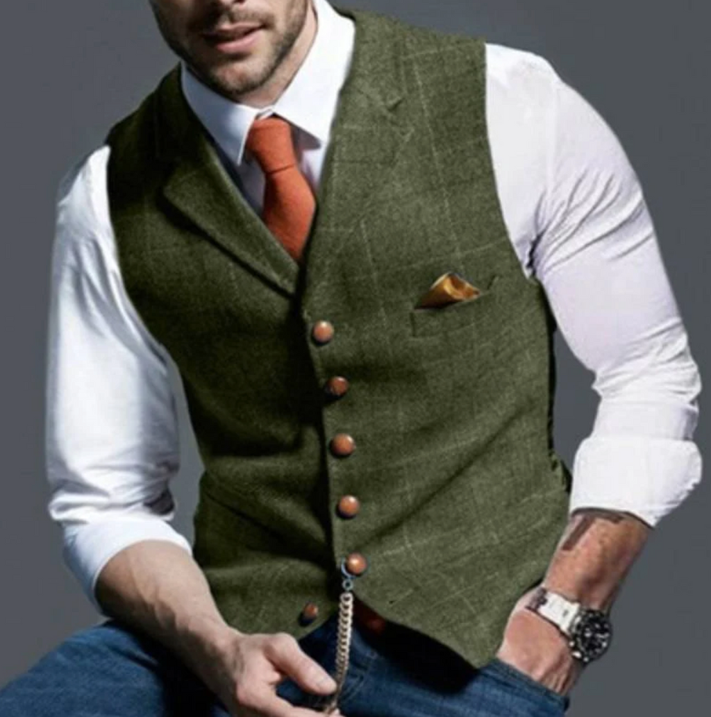 Vintage-Weste für Herren: Zeitloser Stil und Eleganz