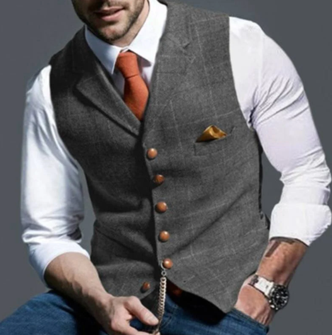 Vintage-Weste für Herren: Zeitloser Stil und Eleganz
