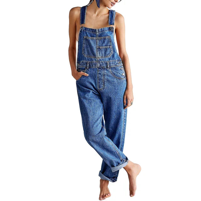Stilvoller Denim Overall mit lässiger Passform