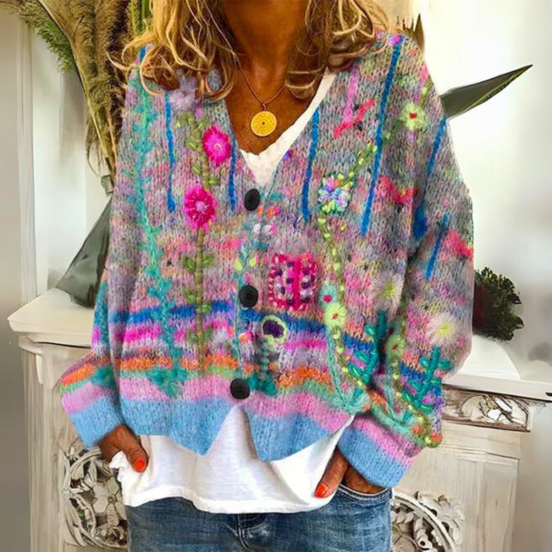 Luxuriöser Mohair-Cardigan: Eleganz für jeden Anlass