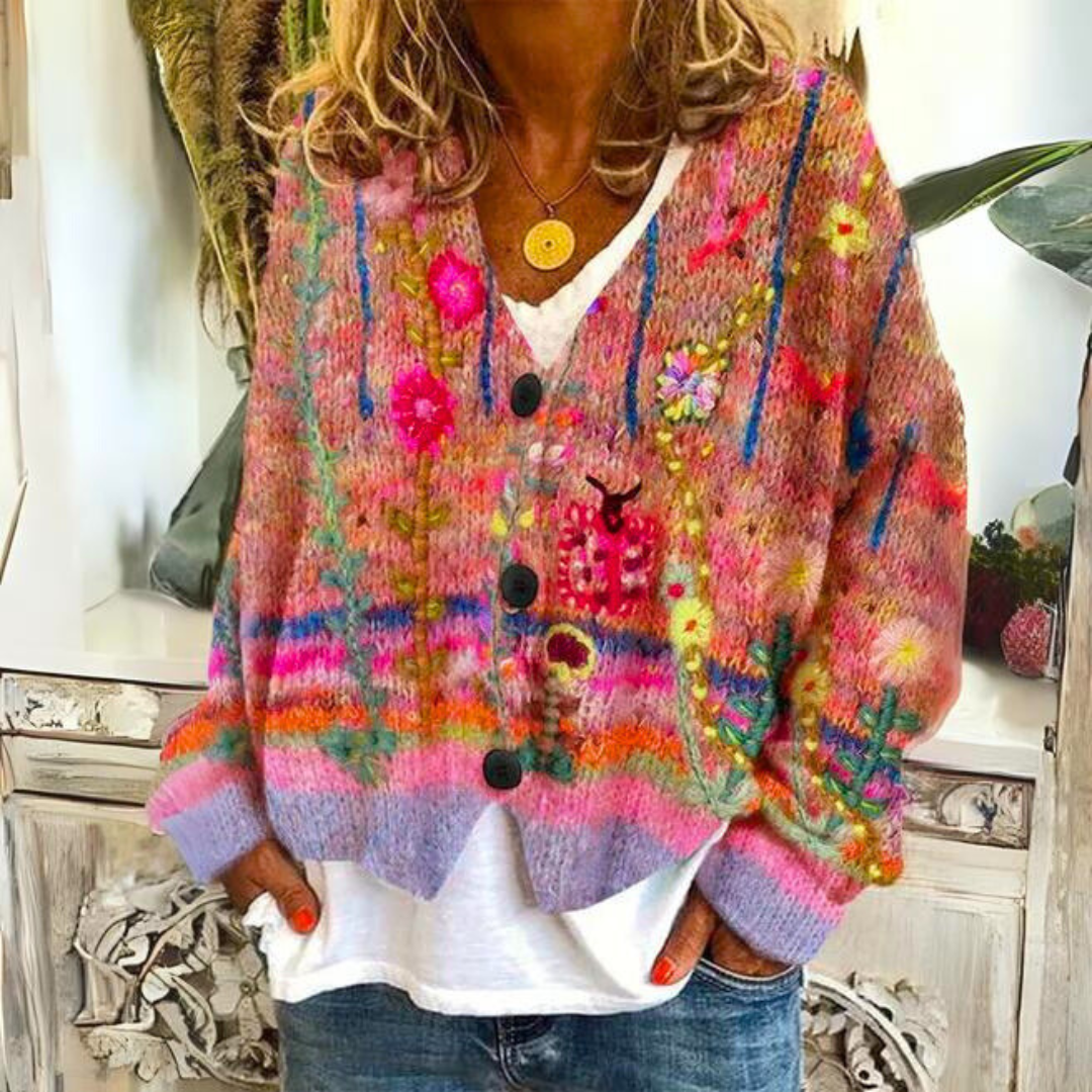 Luxuriöser Mohair-Cardigan: Eleganz für jeden Anlass