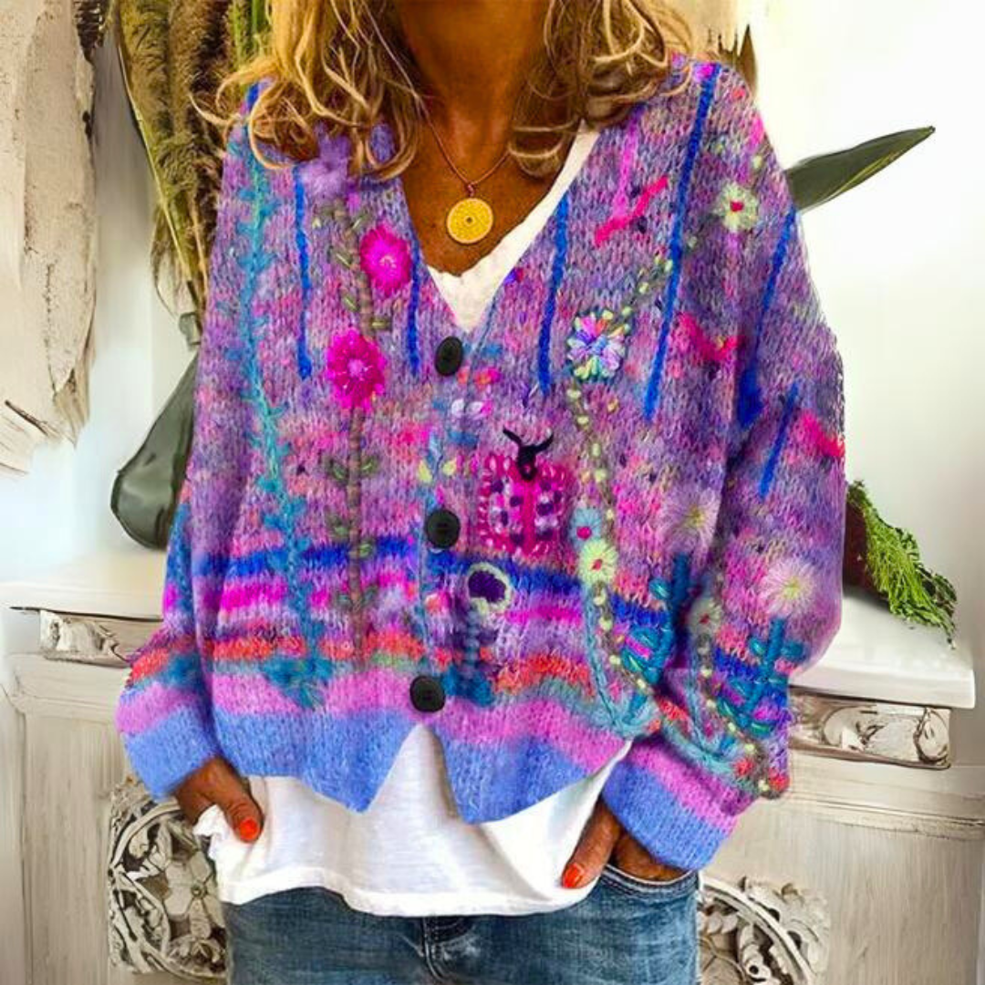 Luxuriöser Mohair-Cardigan: Eleganz für jeden Anlass