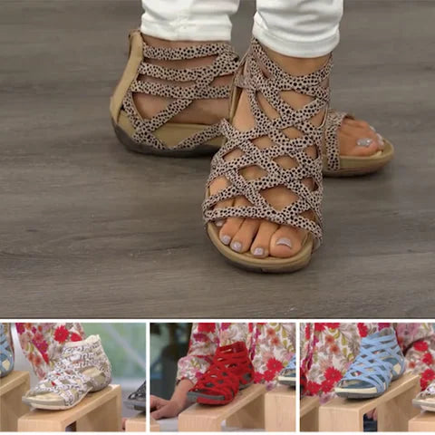 Orthopädische Komfort-Sandalen mit rutschfester Sohle