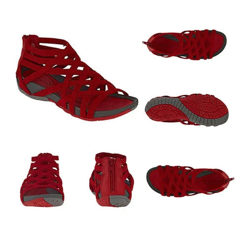 Orthopädische Komfort-Sandalen mit rutschfester Sohle