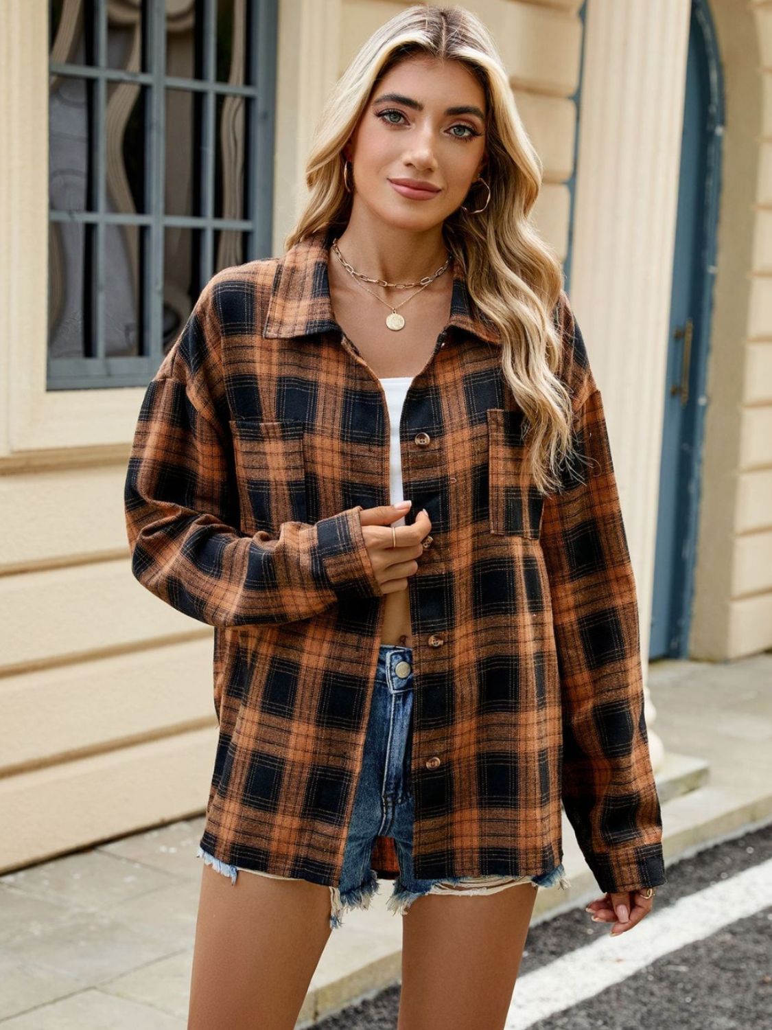 Damen Oversized Karohemd - Vielseitig & Modisch