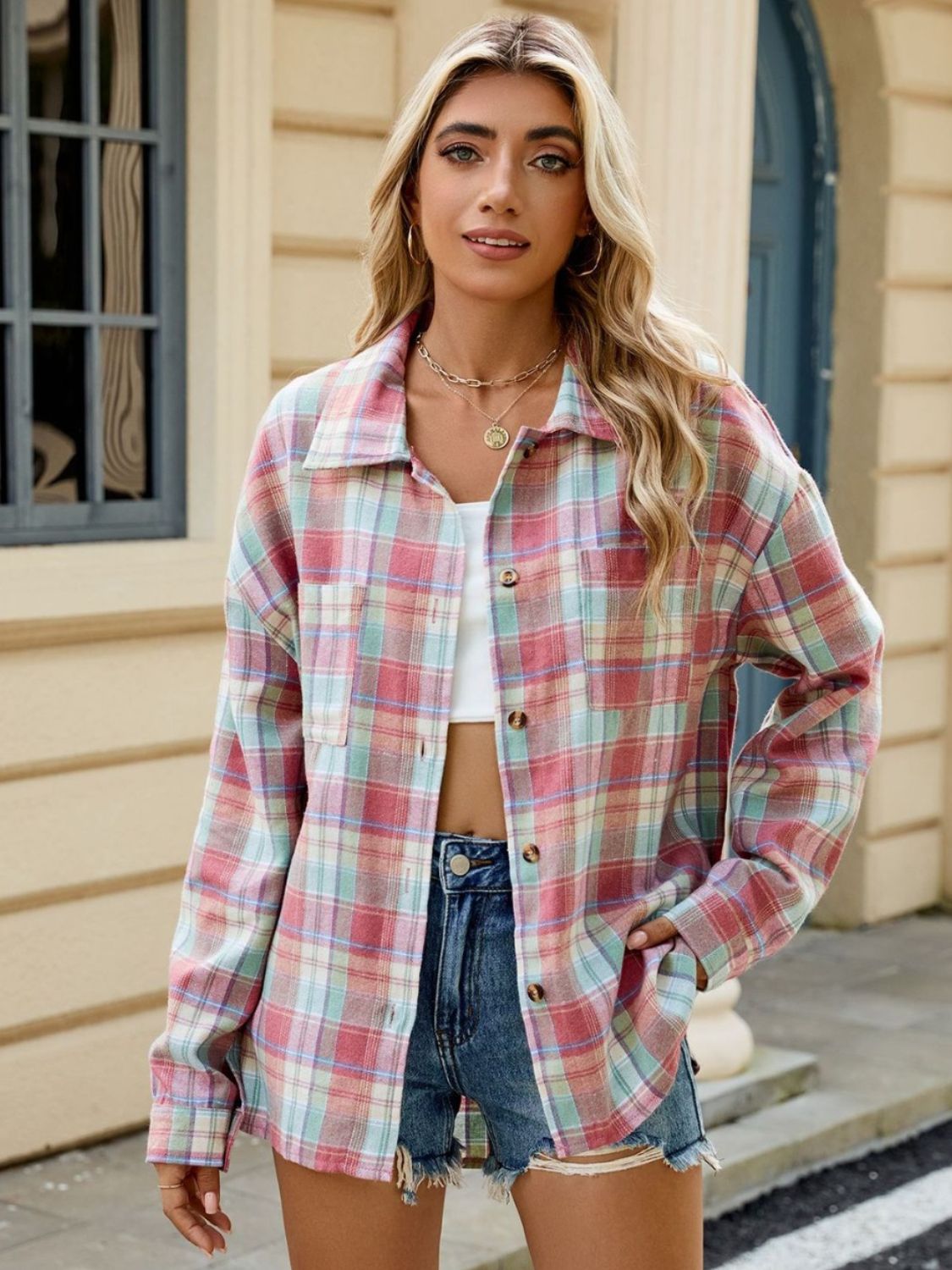Damen Oversized Karohemd - Vielseitig & Modisch
