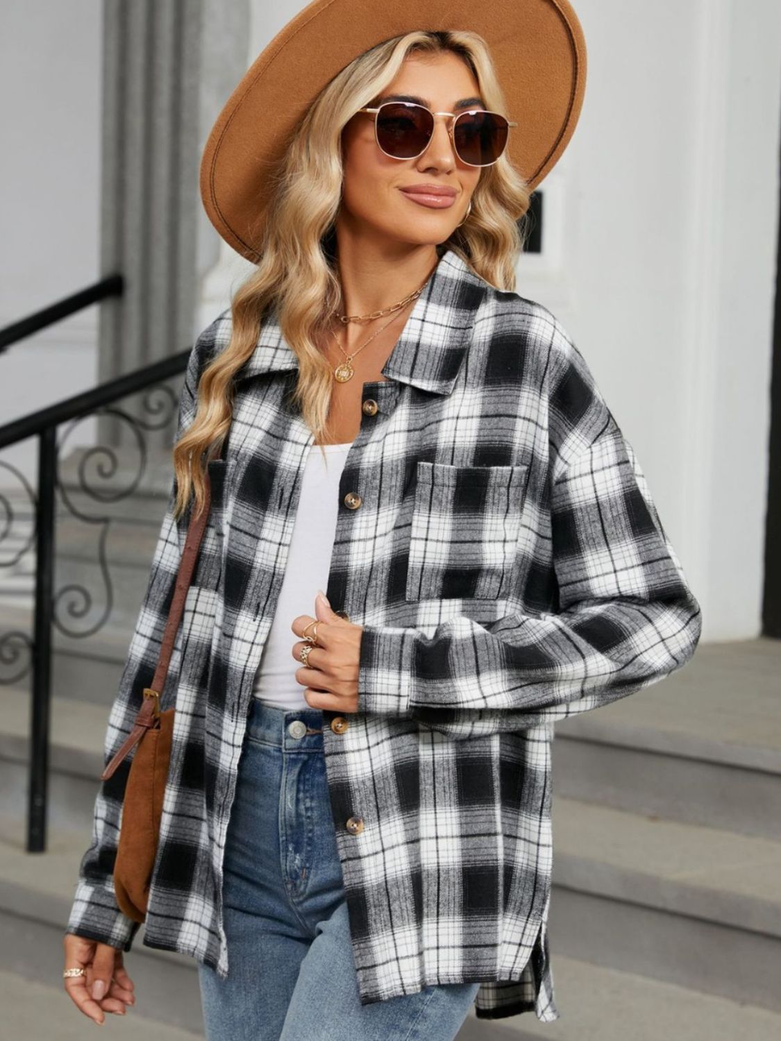 Damen Oversized Karohemd - Vielseitig & Modisch