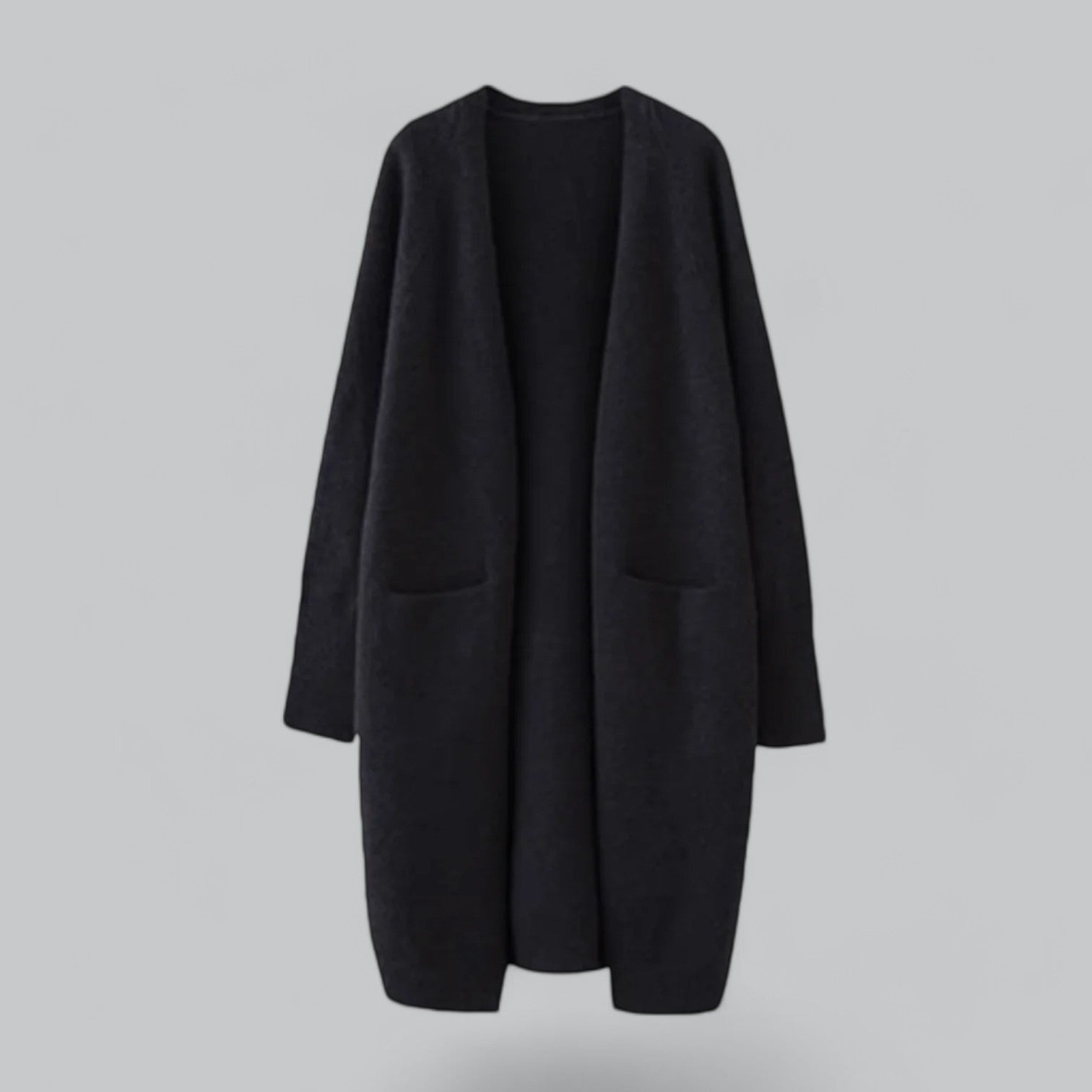 Lange Cashmere Strickjacke für Damen