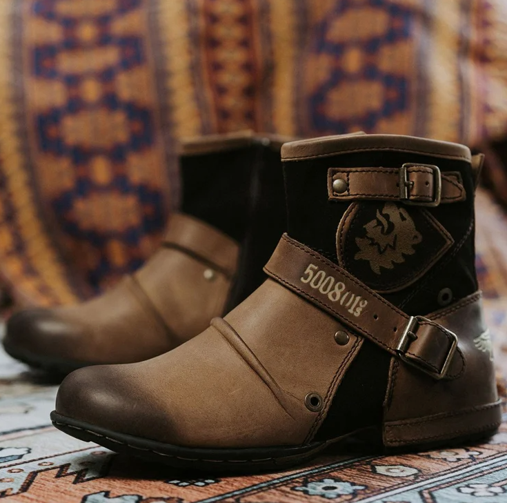Herrenstiefel Vintage-Stil