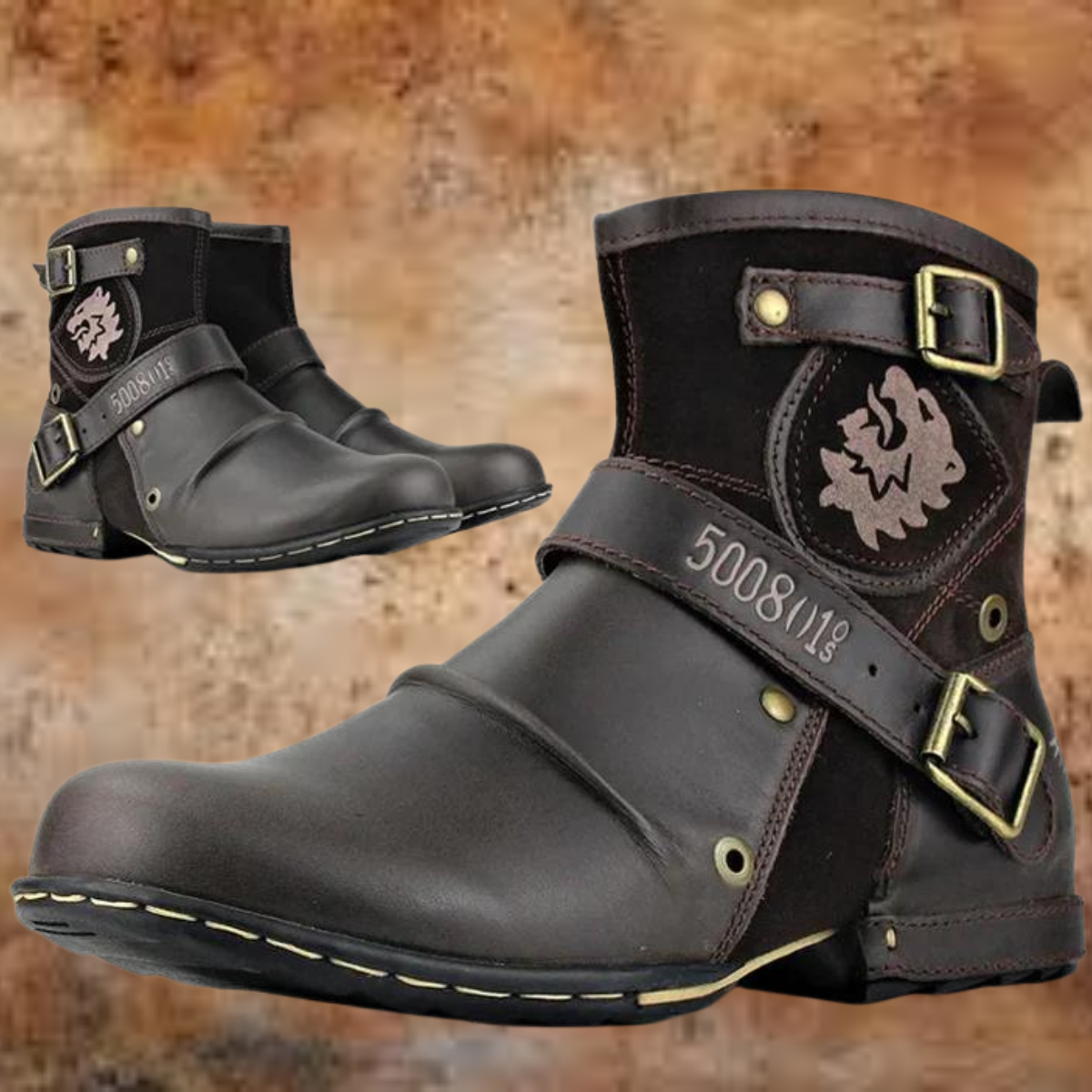 Herrenstiefel Vintage-Stil