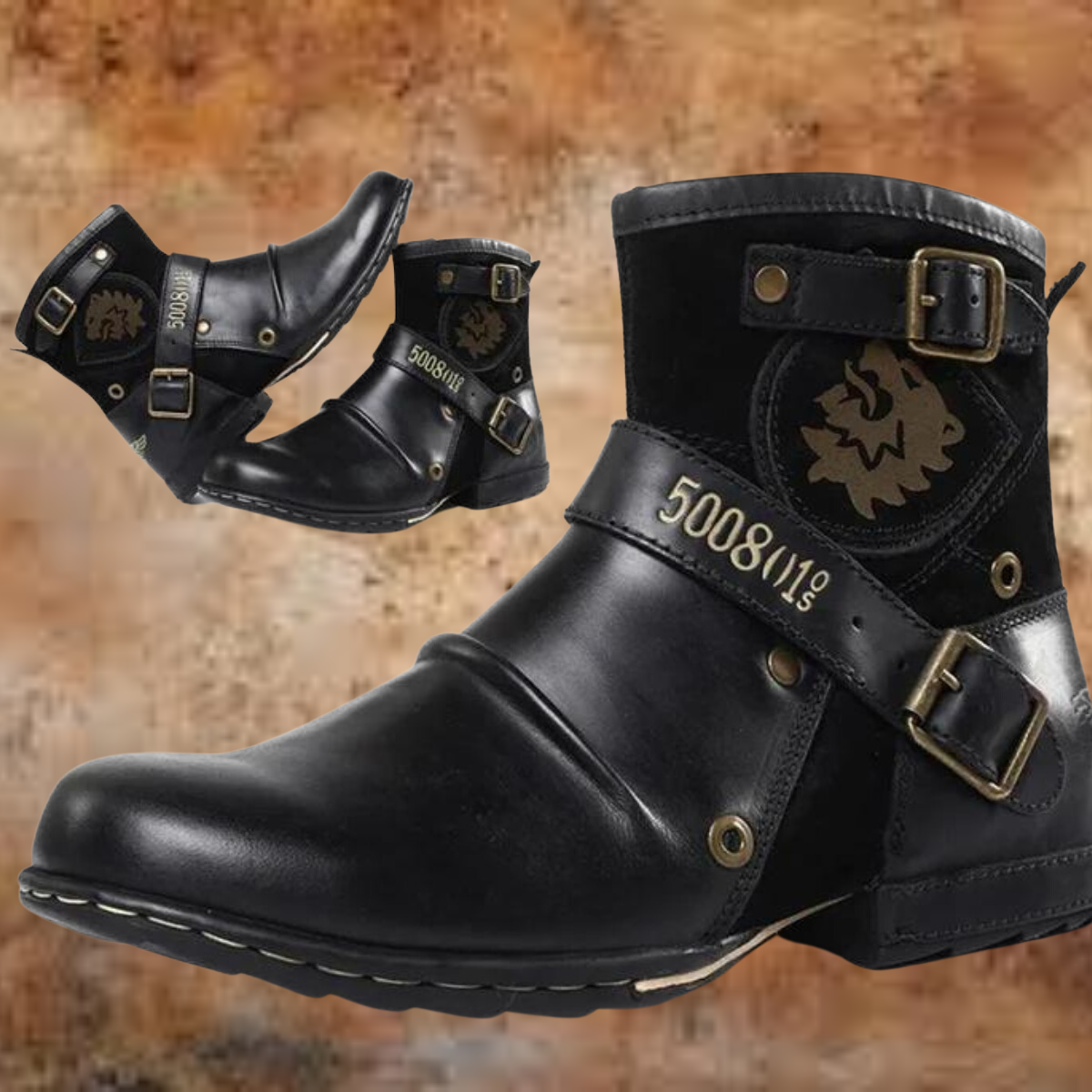 Herrenstiefel Vintage-Stil