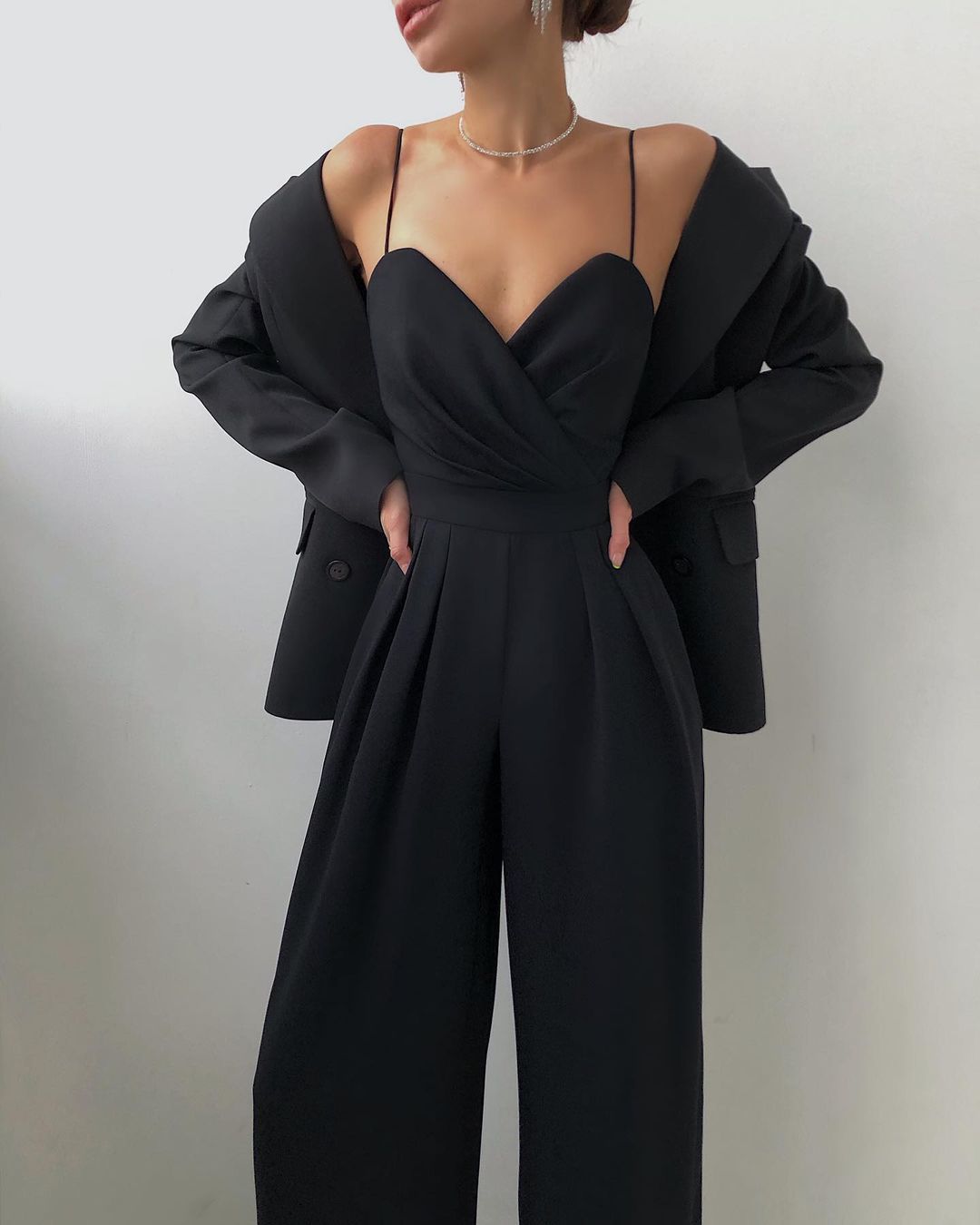 Sexy Damen Overall mit Trägern