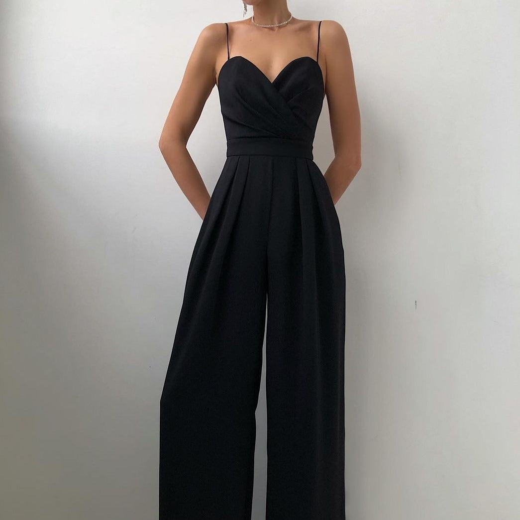 Sexy Damen Overall mit Trägern