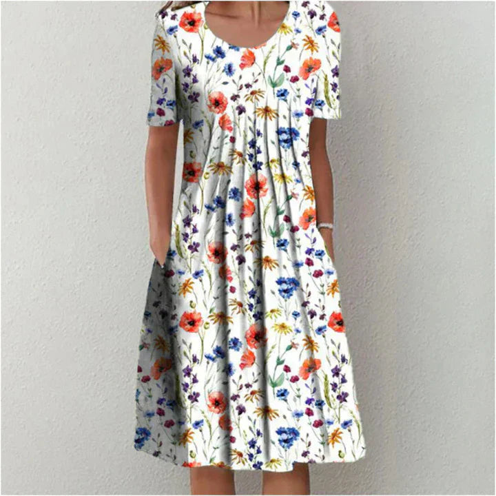 Elegantes Baumwollkleid: Zeitloses Design & Komfort
