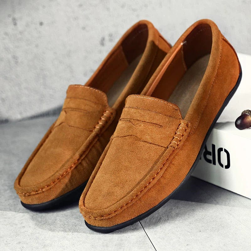 Herren Wildleder Loafer Klassisch