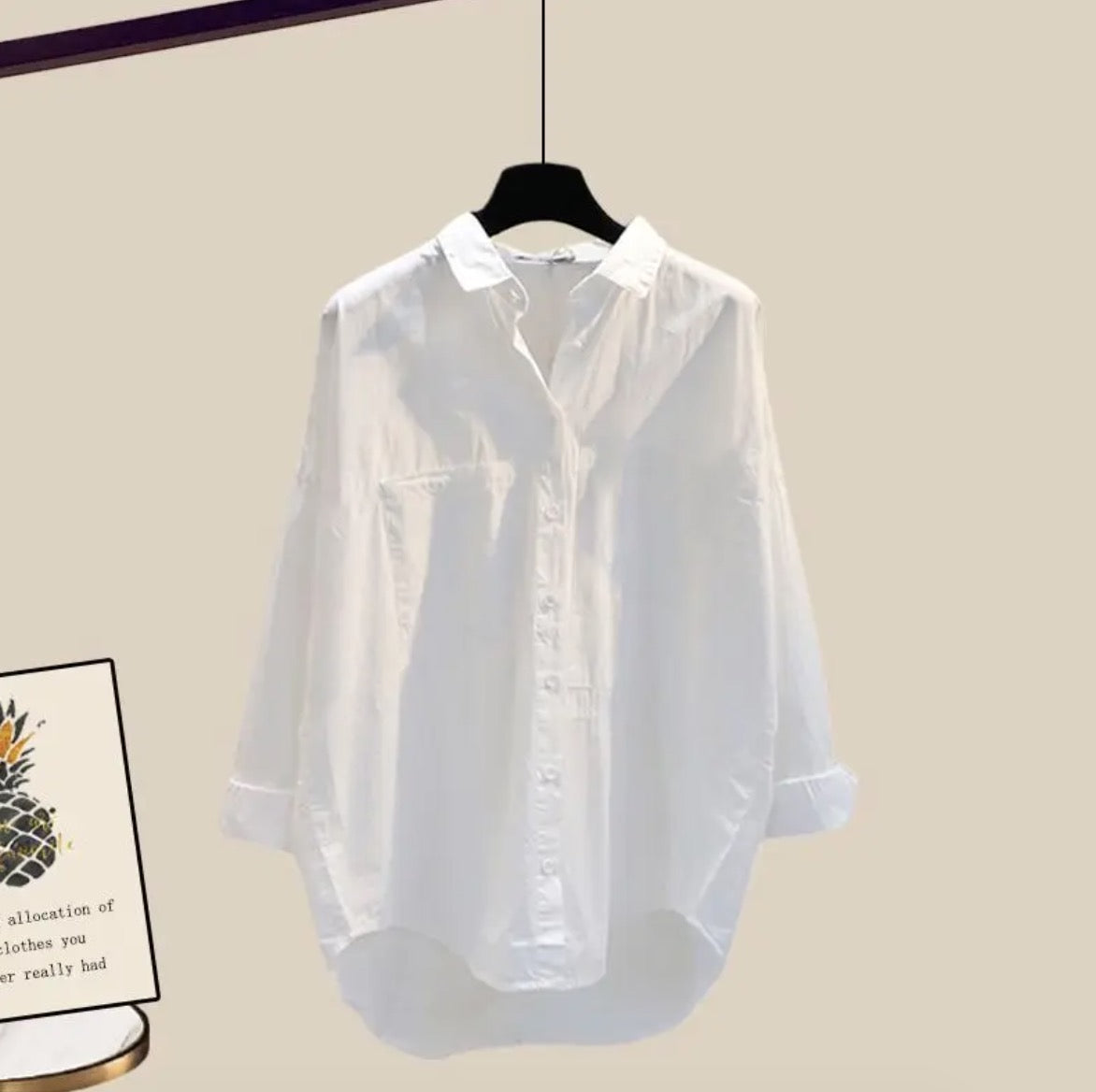 Elegantes 3-teiliges Damen-Outfit: Hose, Oberteil & Shirt