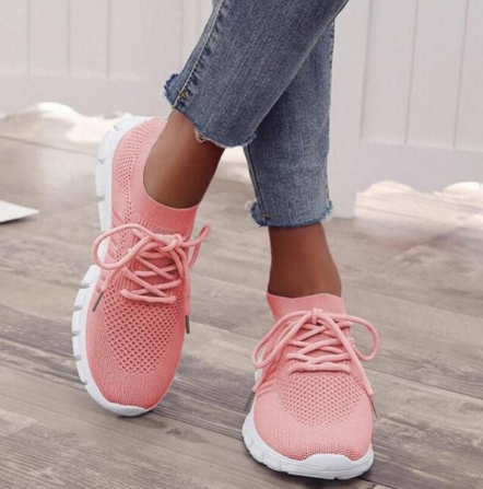 Damenschuhe Orthopädische Wanderschuhe Mesh Sneaker