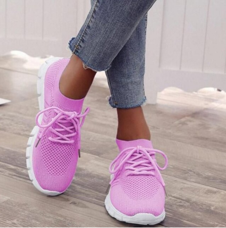 Damenschuhe Orthopädische Wanderschuhe Mesh Sneaker