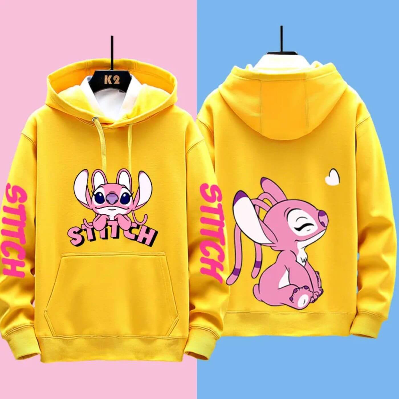 Bequemer Disney Stitch Kapuzenpullover