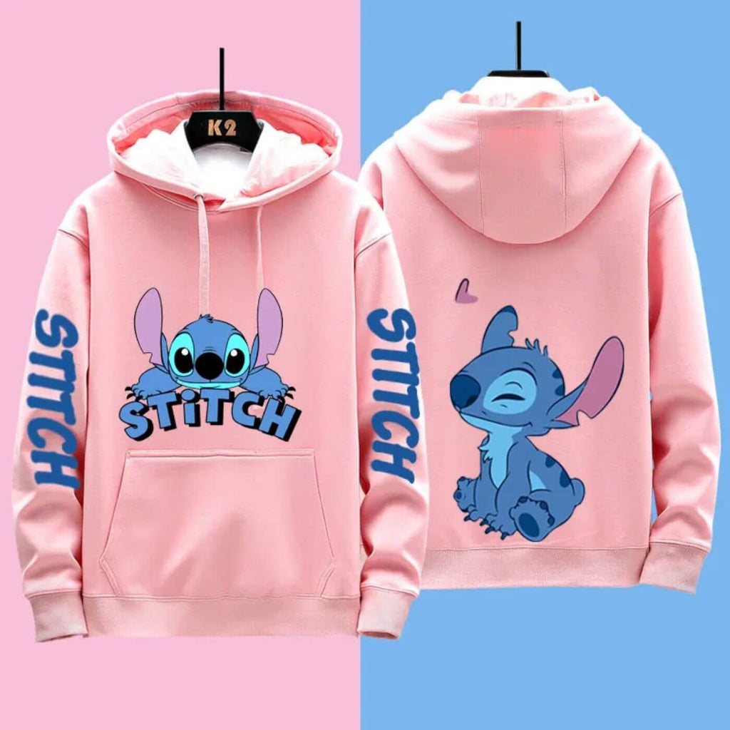 Bequemer Disney Stitch Kapuzenpullover