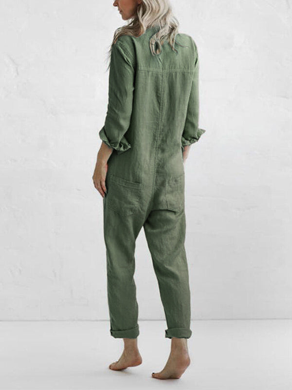 Sydney Langarm-Jumpsuit