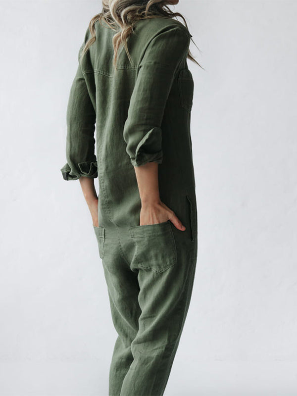 Sydney Langarm-Jumpsuit
