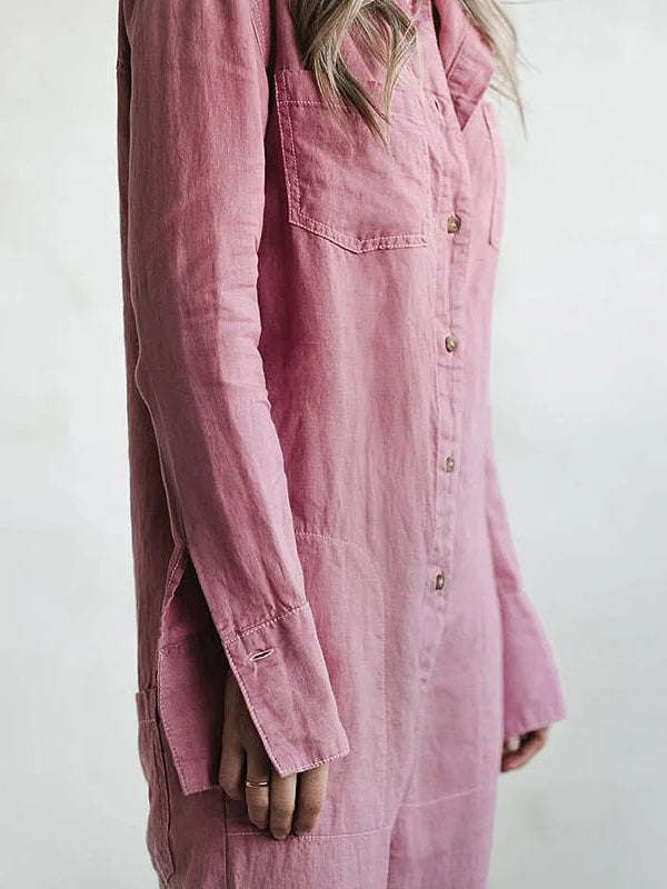 Sydney Langarm-Jumpsuit