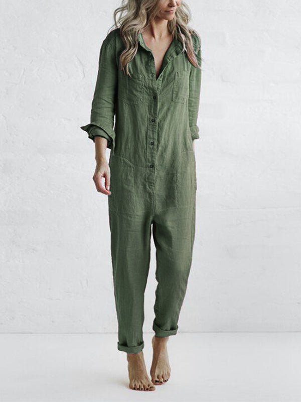 Sydney Langarm-Jumpsuit