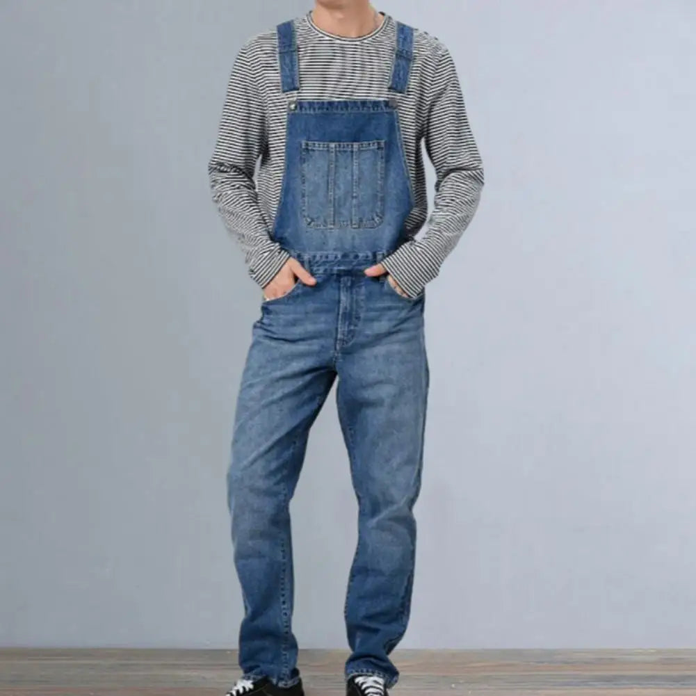 Herren Denim Jumpsuit